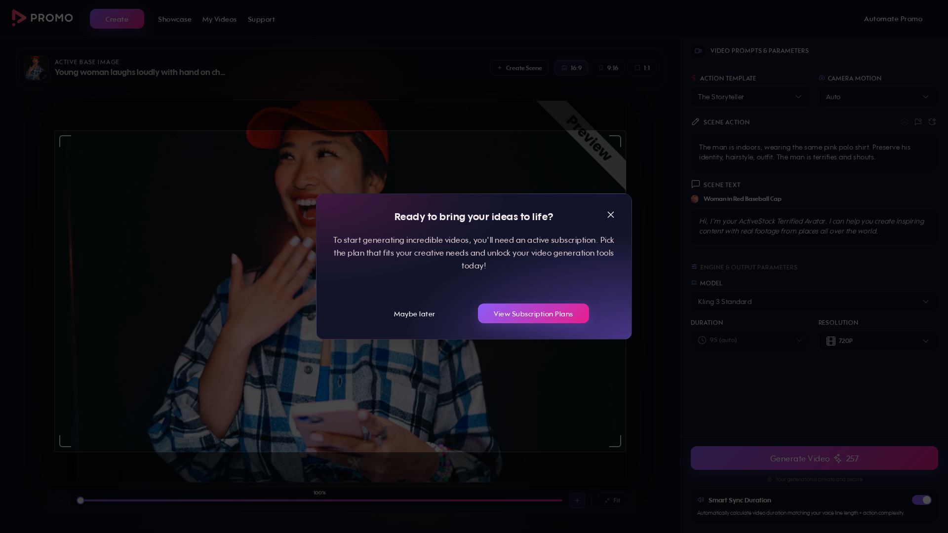 Test failure screenshot